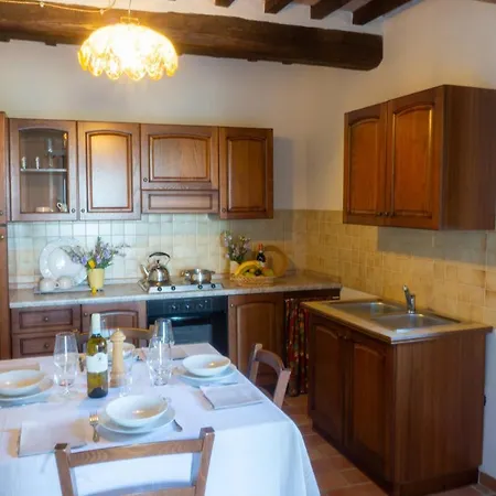 펜션 Casale Con Piscina Privata Lugnano